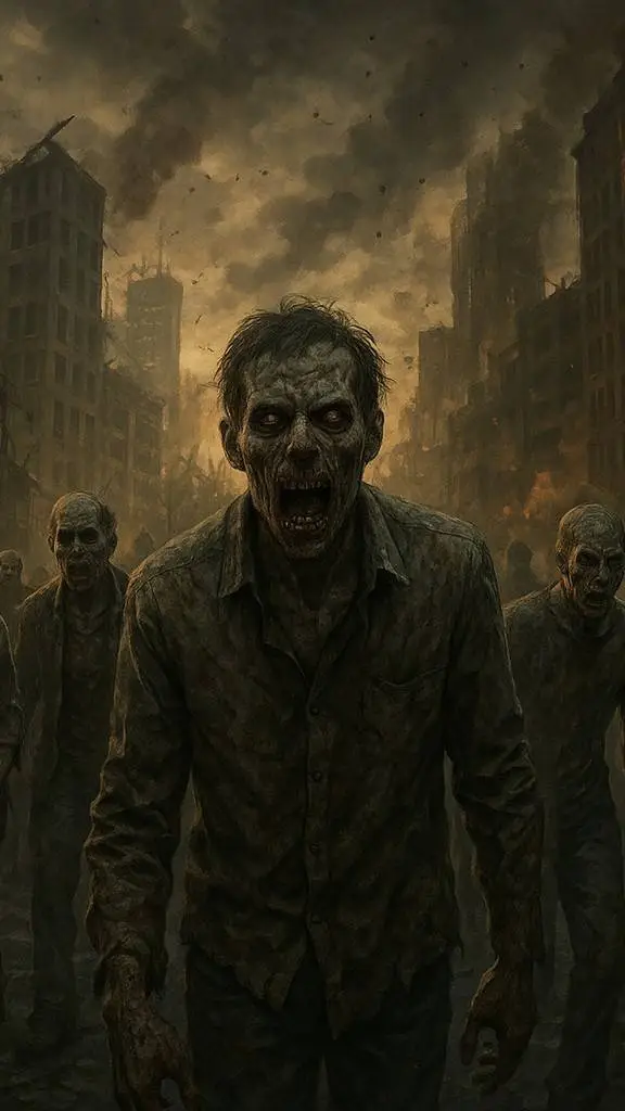 ai character: Apocalypse Zombie background