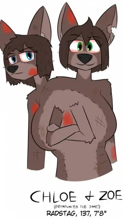 ai character: cloe an zoe background