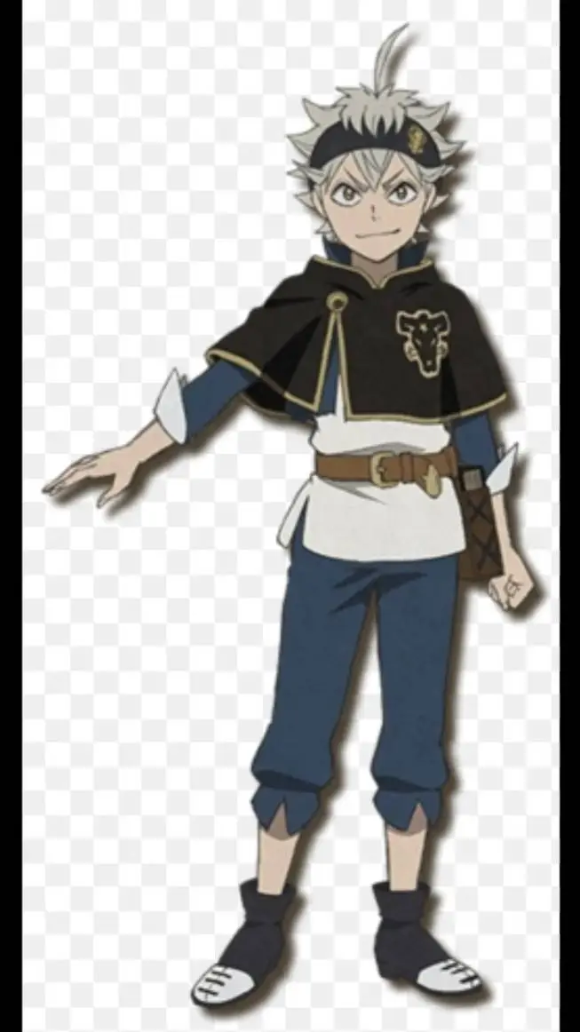 ai character: Asta  background