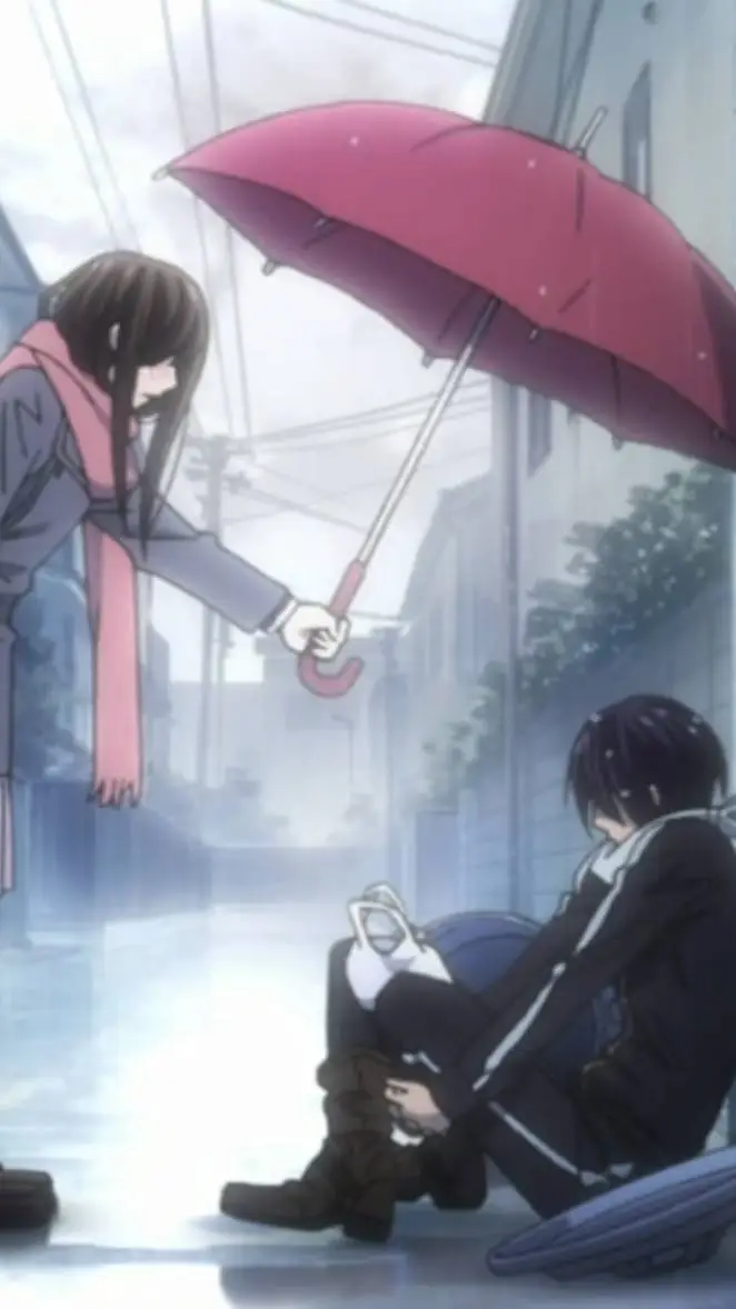 ai character: Hiyori x Yato background