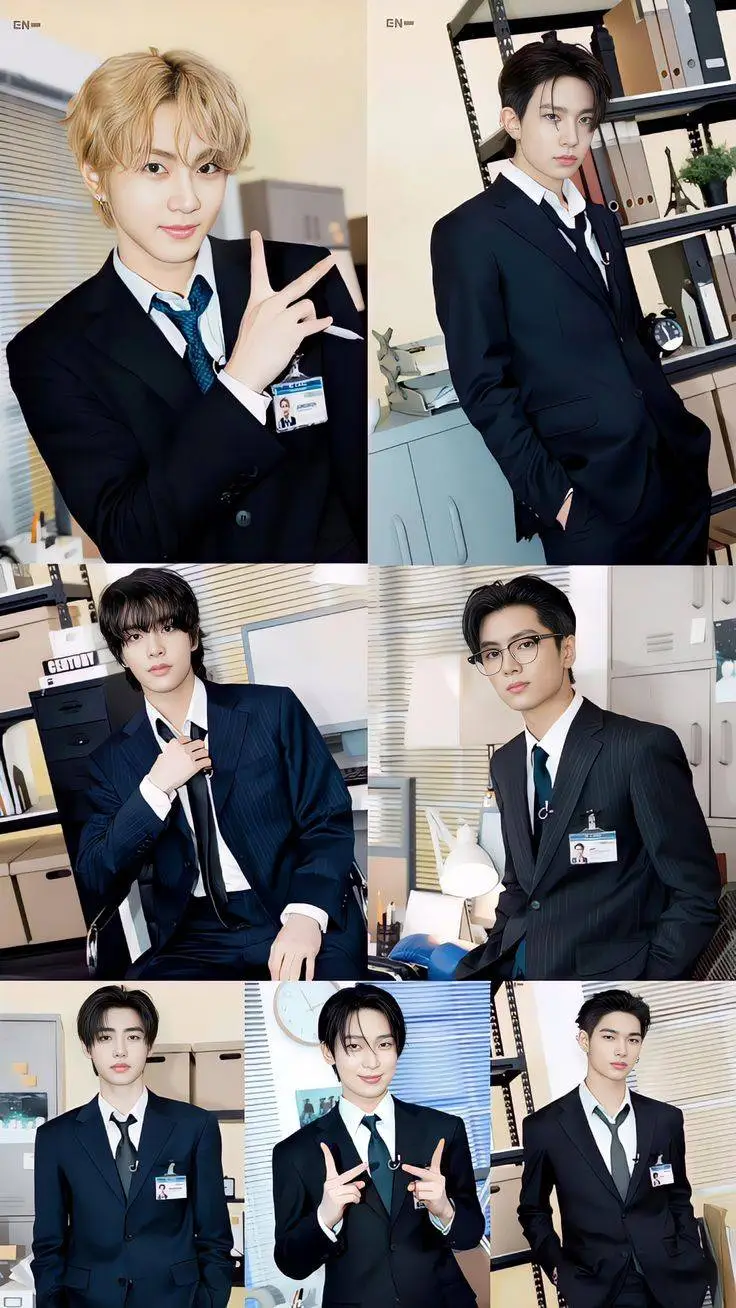 ai character: Enhypen background