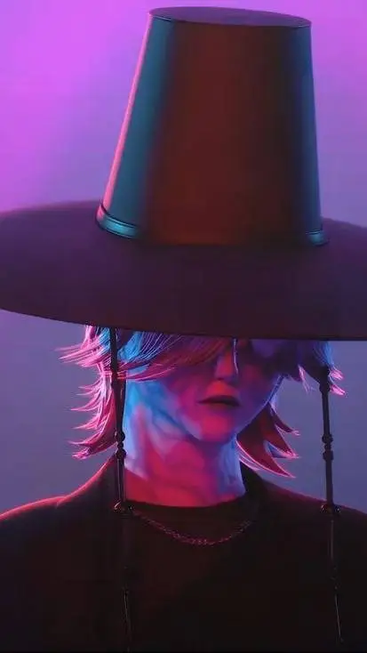 ai character: Mystery background