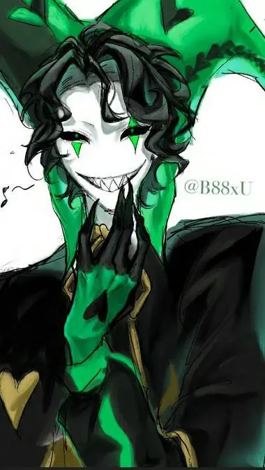 ai character: ~Harlequin~ background