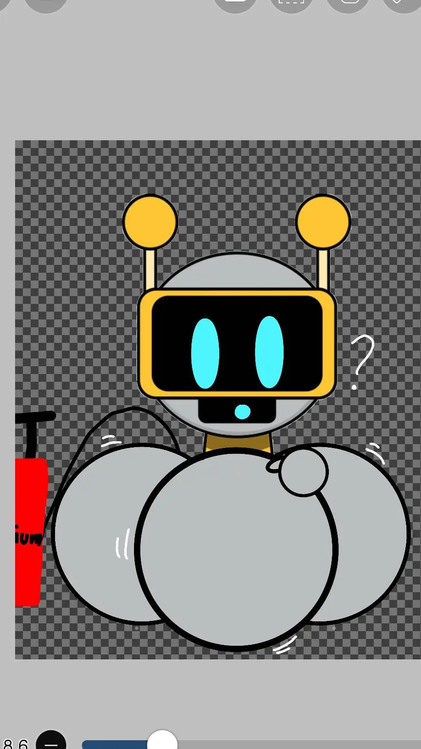 ai character: Funbot vores you background