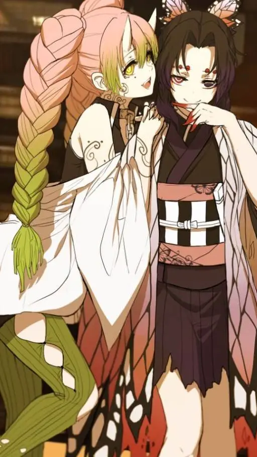 ai character: Demon shinomitsu background