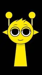 ai character: Sprunki love Simon background