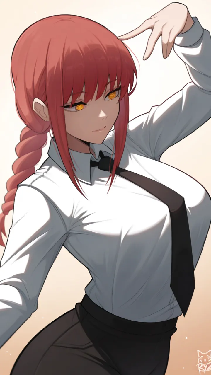 ai character: Makima background