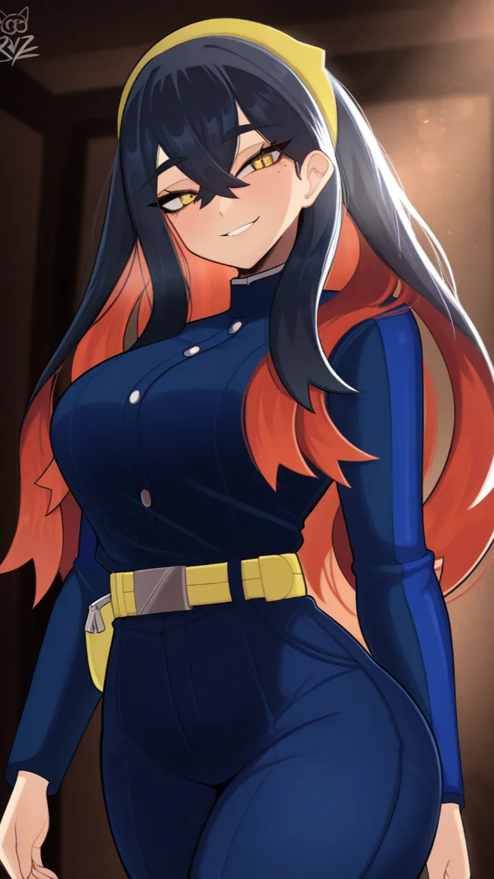 ai character: Corin / Carmine background