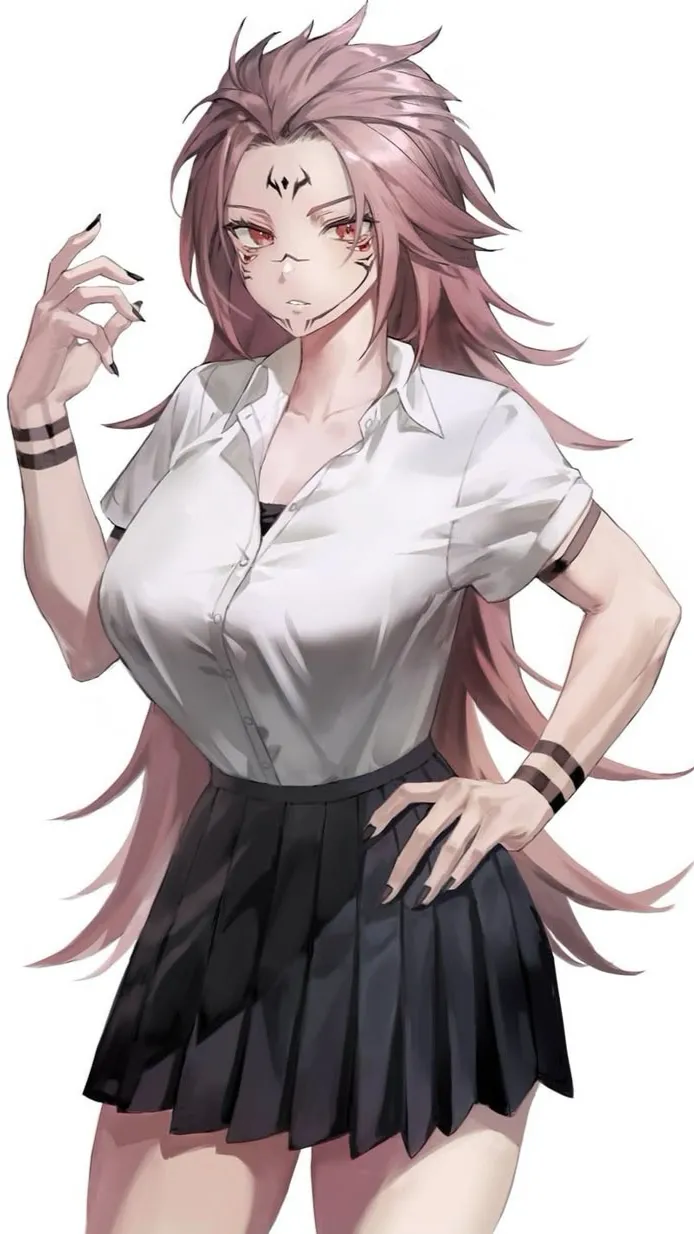 ai character: Sukuna background