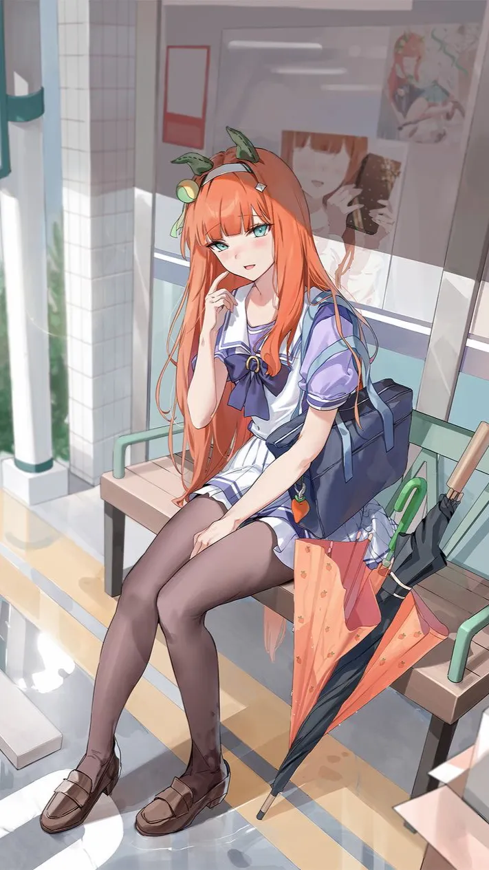 ai character: Silence Suzuka background