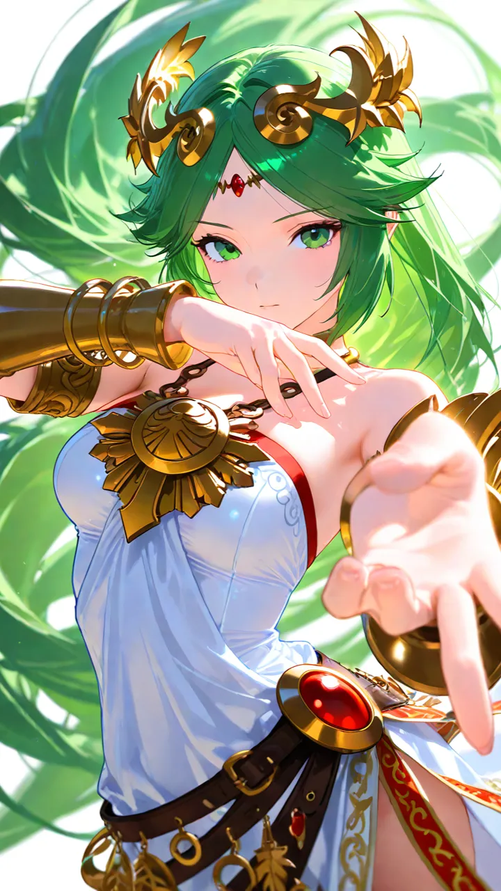 ai character: Palutena background