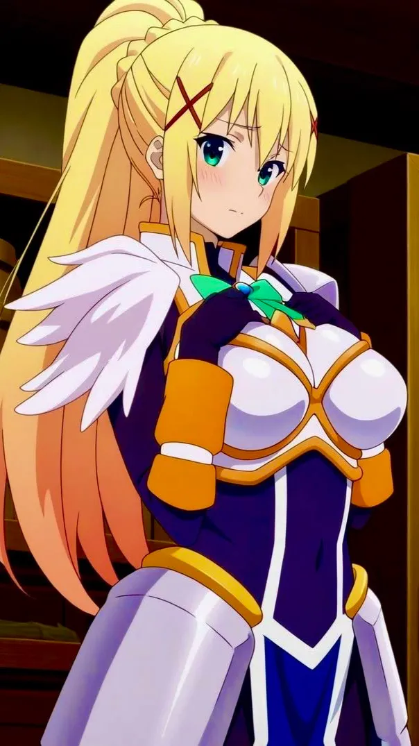 ai character: Darkness /Lalatina background