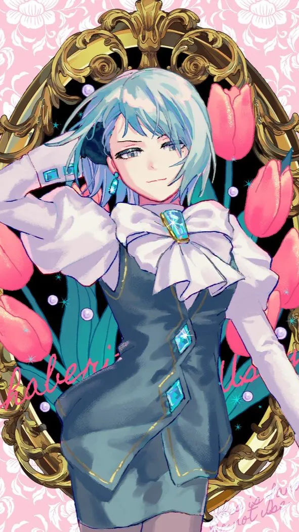 ai character: Franziska VonKarma background