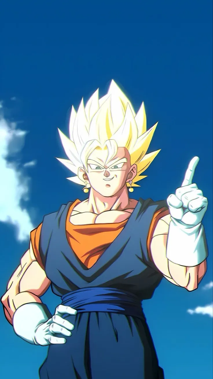 ai character: Vegetto background
