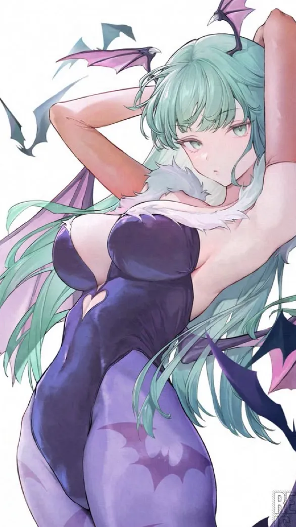ai character: Morrigan Aensland background