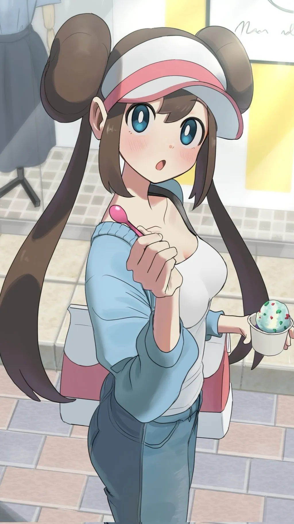 ai character: Rosa background