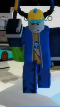 ai character: Builderman background