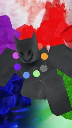 ai character: Colors&Eletricity background