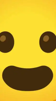 ai character: smile background