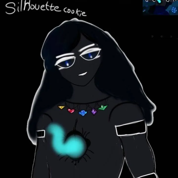 chat with ai character: silouette cookie 