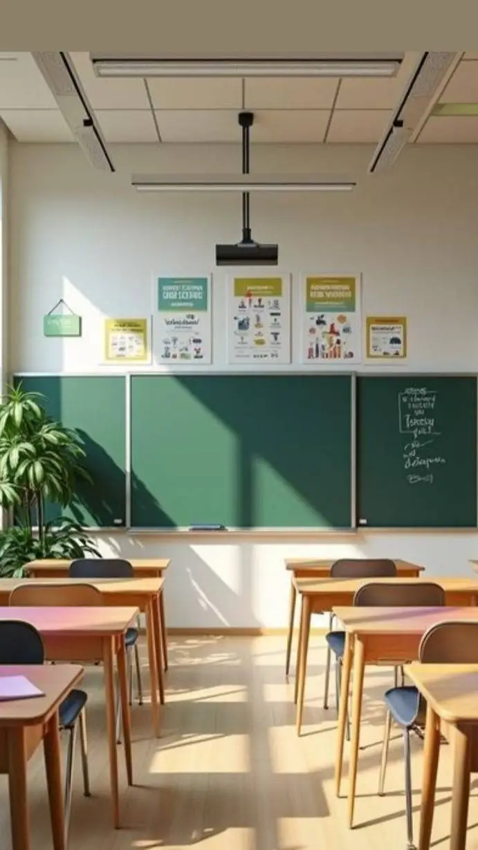 ai character: !Bully Classroom!  background