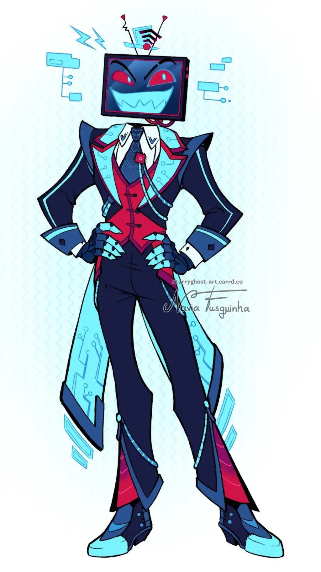 ai character: vox background