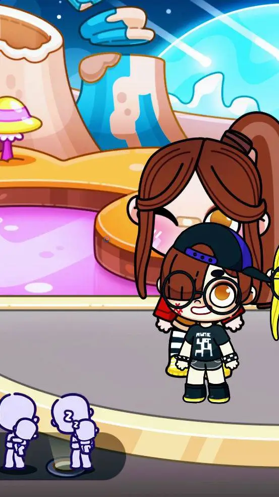 ai character: Mario  background