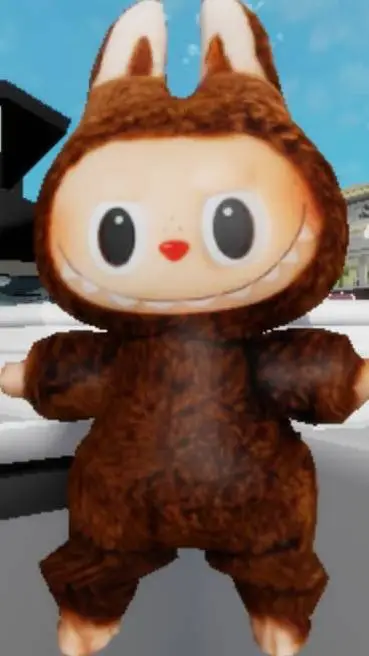 ai character: labubu background