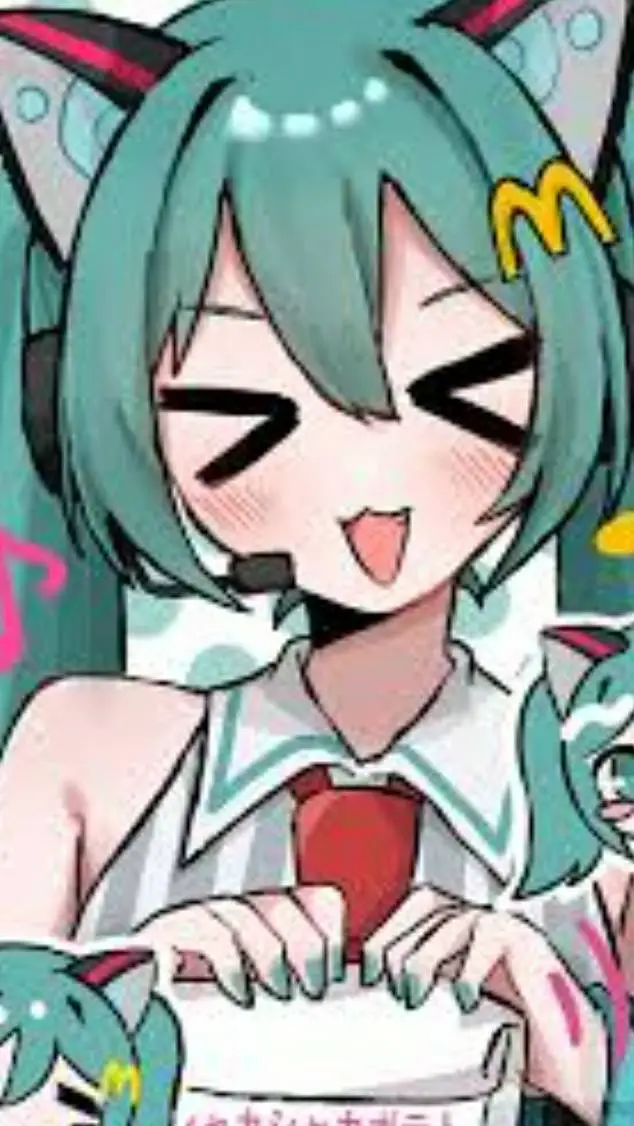 ai character: miku background