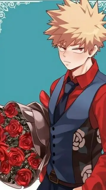 ai character: Katsuki Bakugo💥💦 background