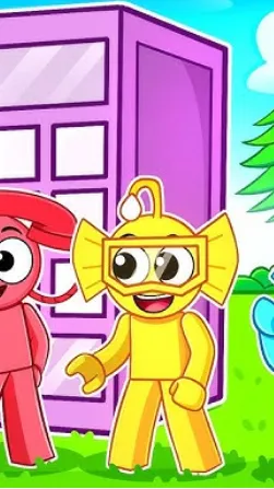 ai character: Oc sprunki friends background