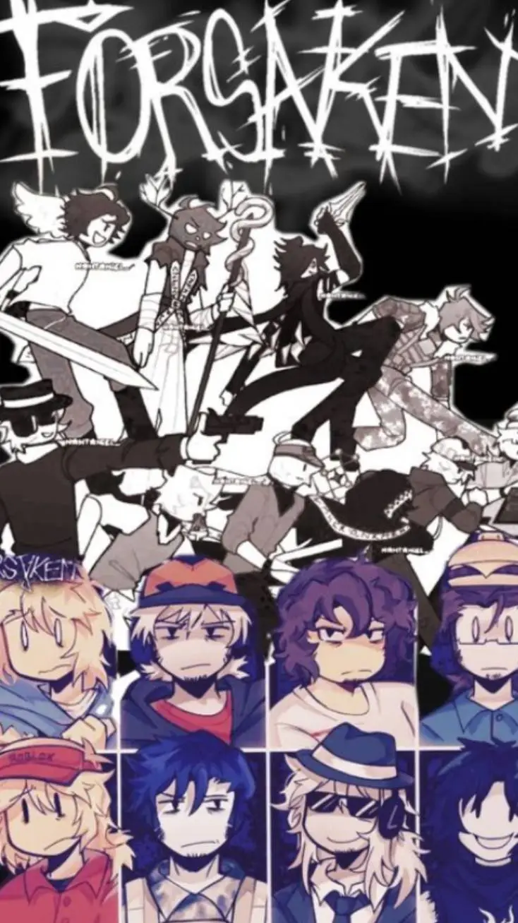 ai character: Forsaken Sleepover background