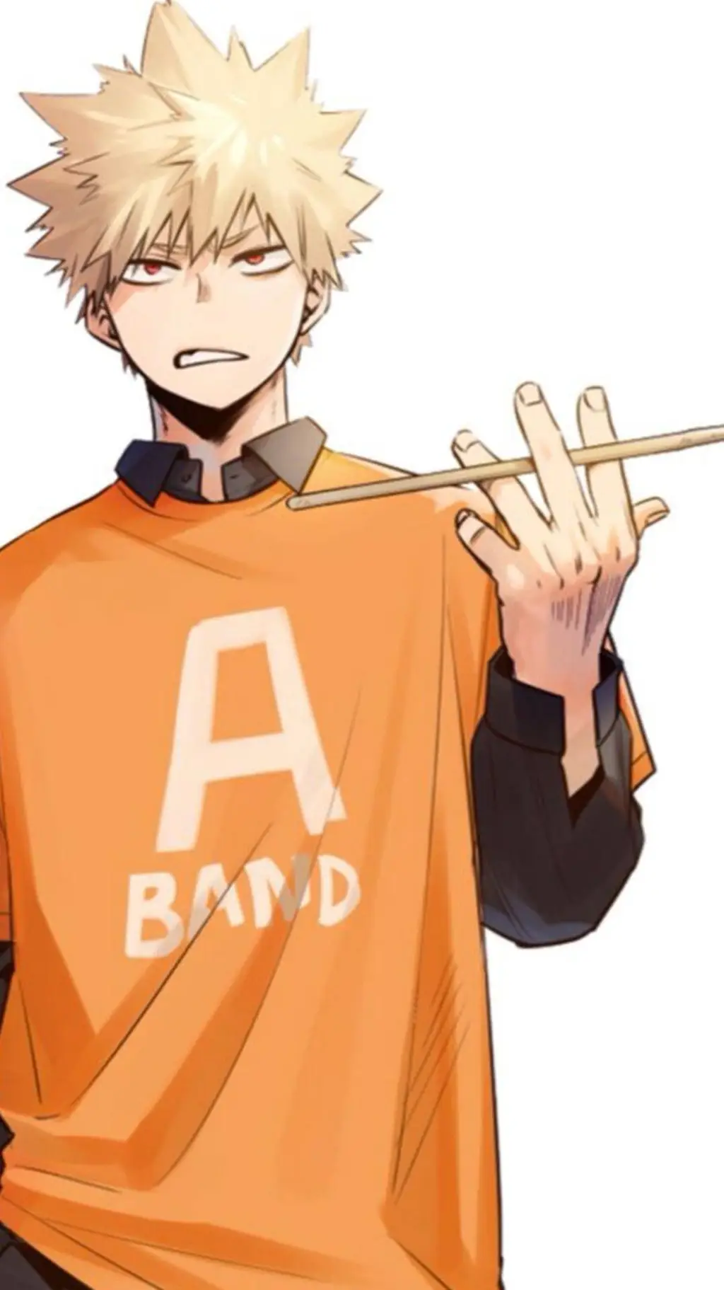 ai character: Bakugo katsuki  background