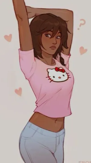 ai character: pjo pool party!! background