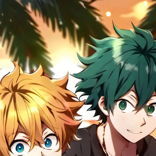 chat with ai character: MHA PAREJAS EN 🏖️