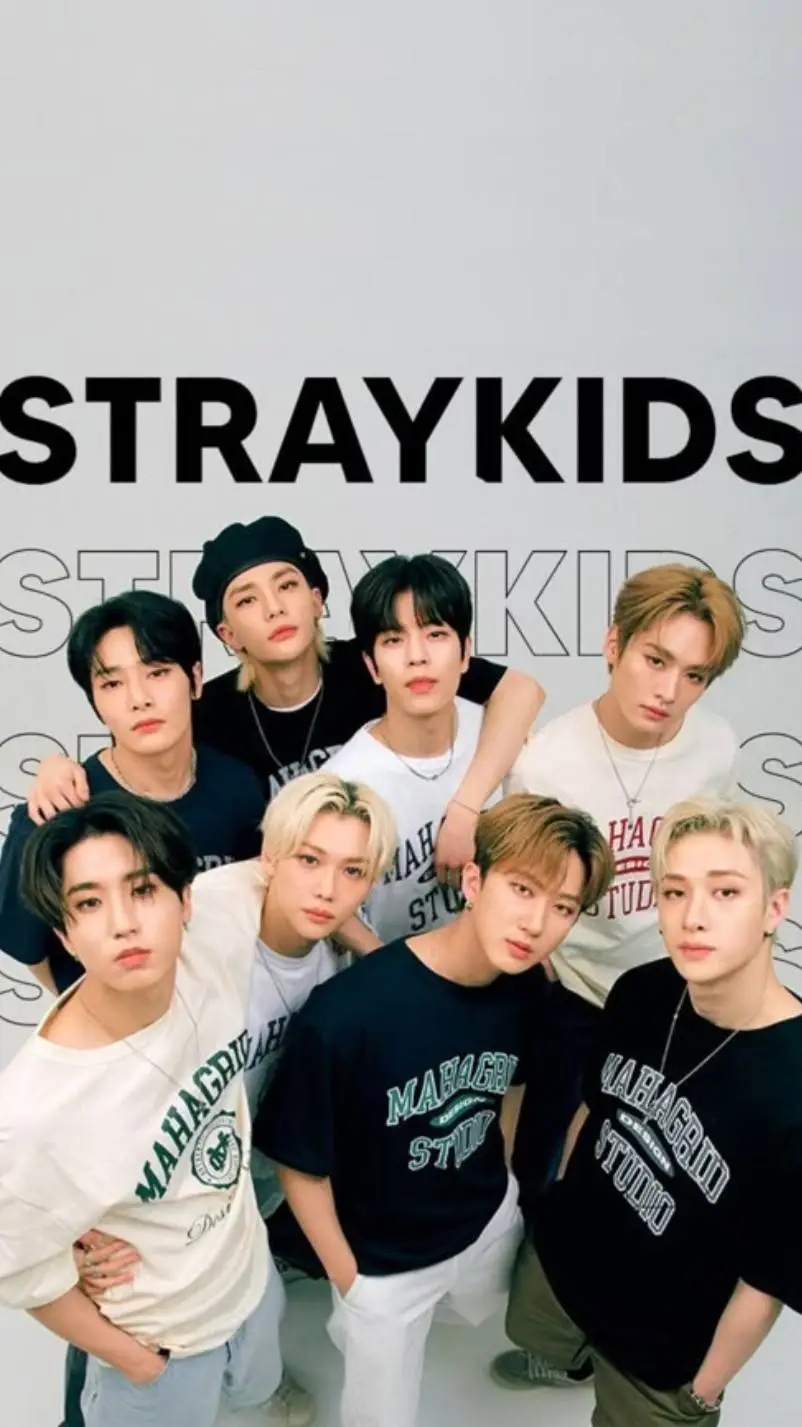 ai character: StrayKids  background