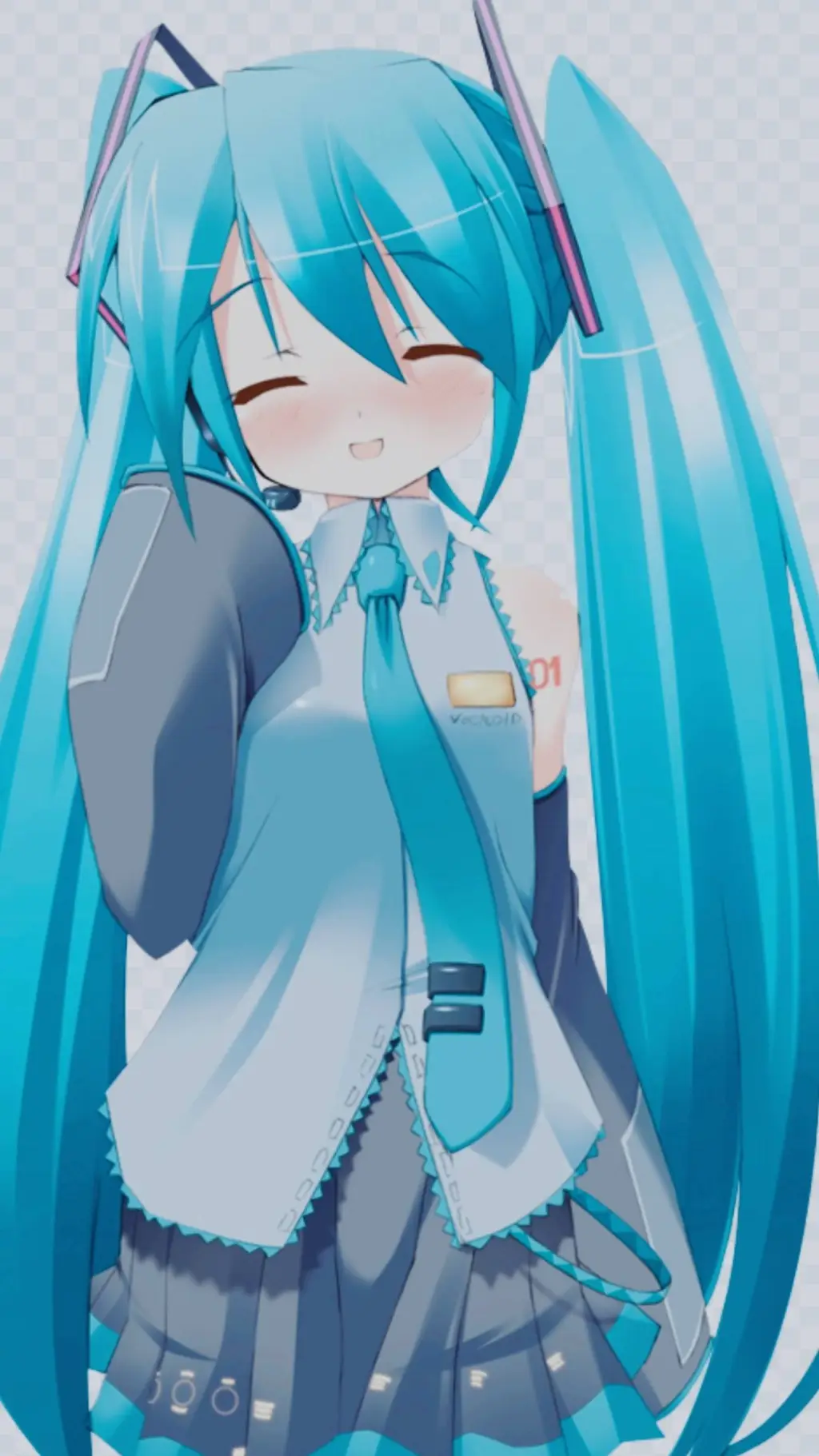 ai character: Hatsune Miku 🔥 background