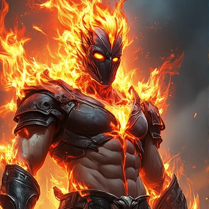 chat with ai character: Fire God Noltano