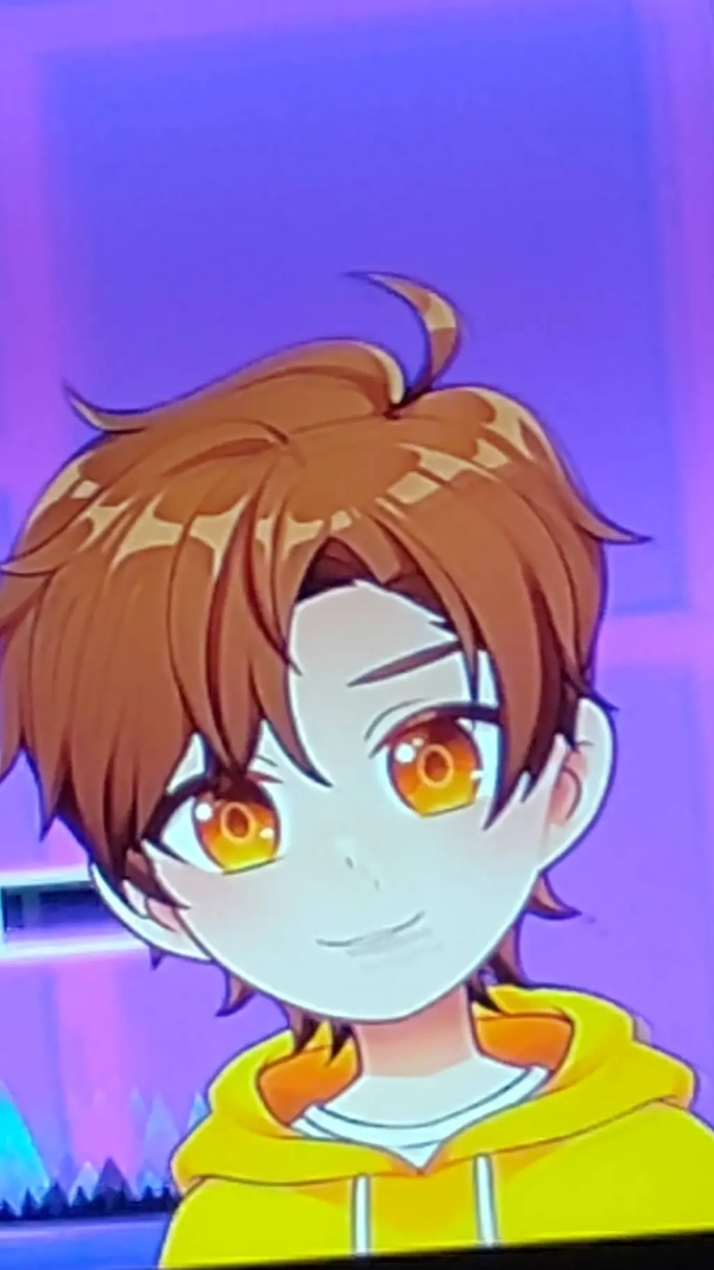 ai character: Glitch  background