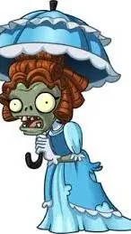 ai character: zombi parasol background