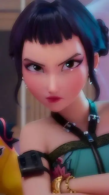 ai character: Zoey  background