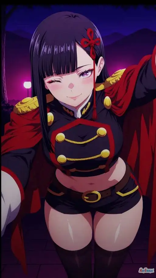 ai character: ren  background