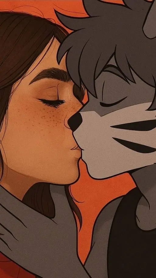 ai character: Dwight x chrissy background
