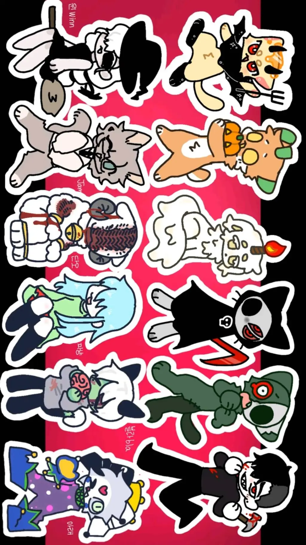 ai character: Happy Halloween! background