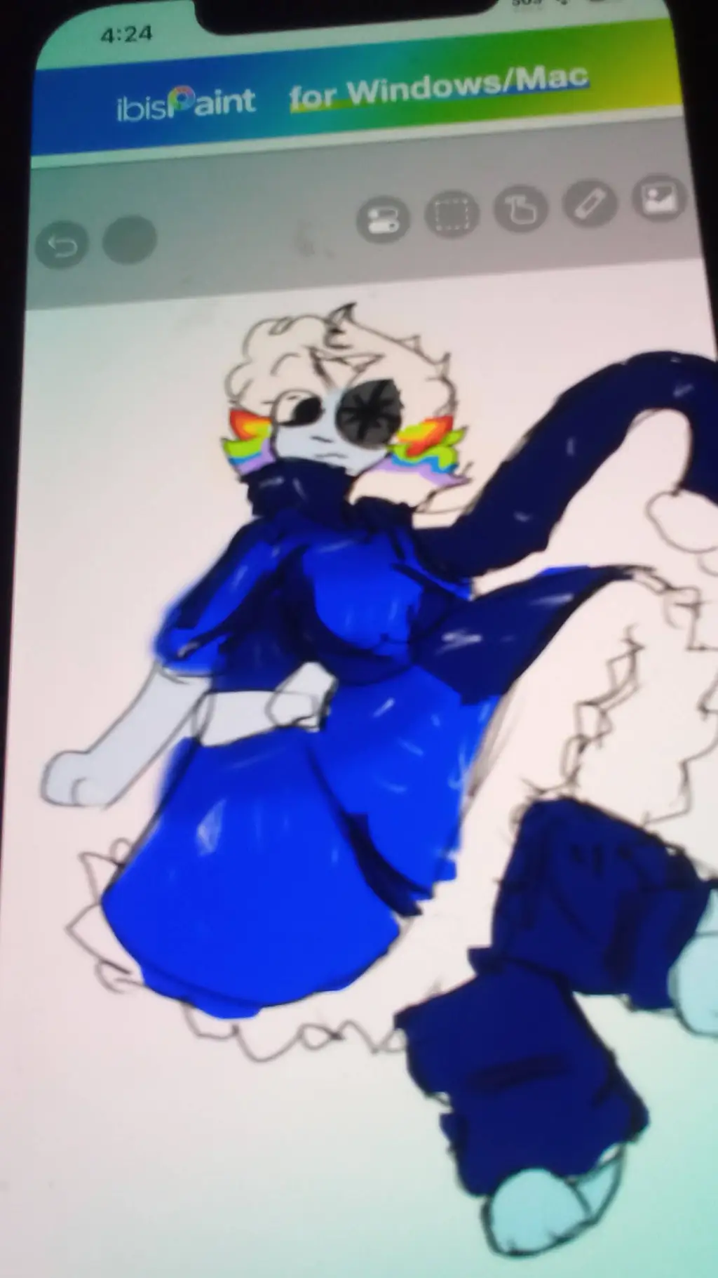 ai character: dandys world background