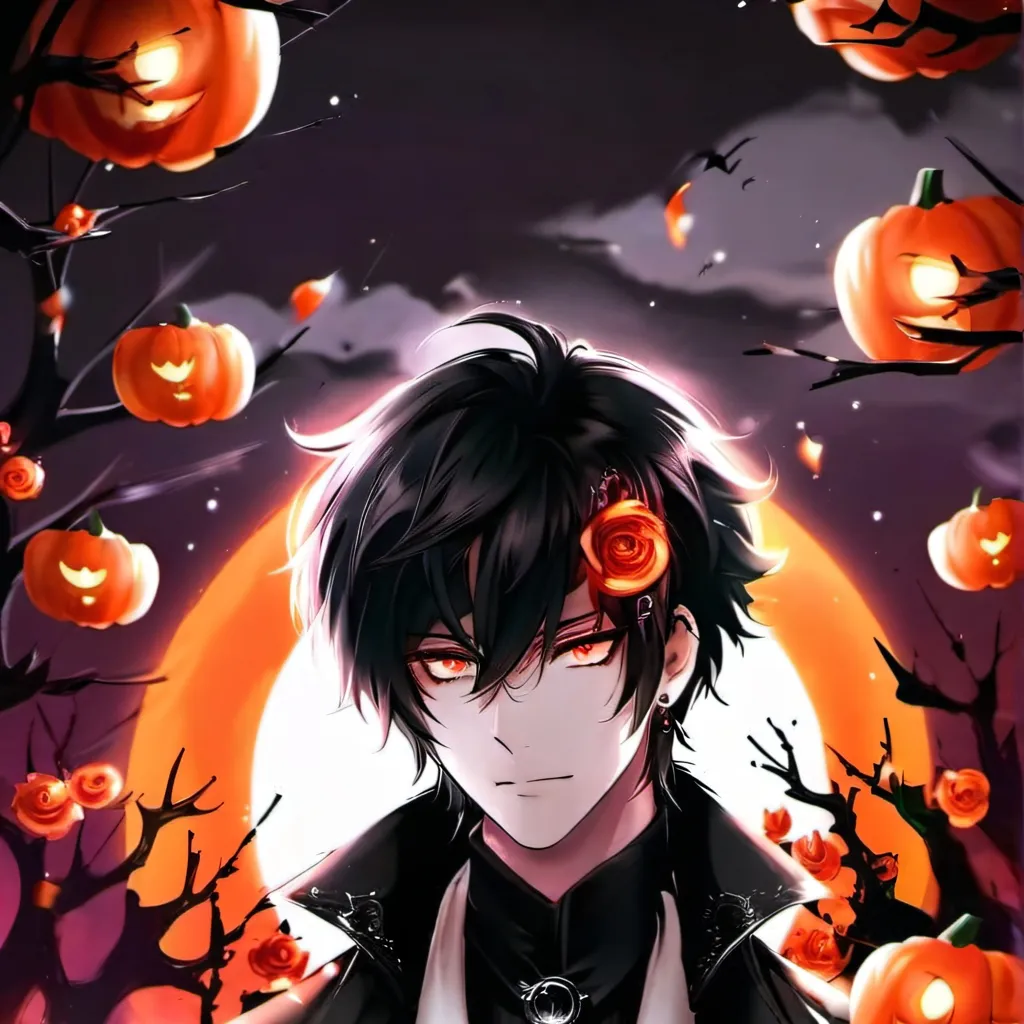 chat with ai character: Szkarłatnyhallowen