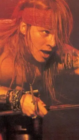 ai character: Axl Rose background