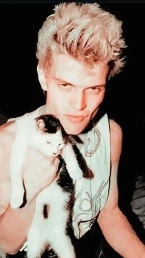 ai character: Billy Idol background