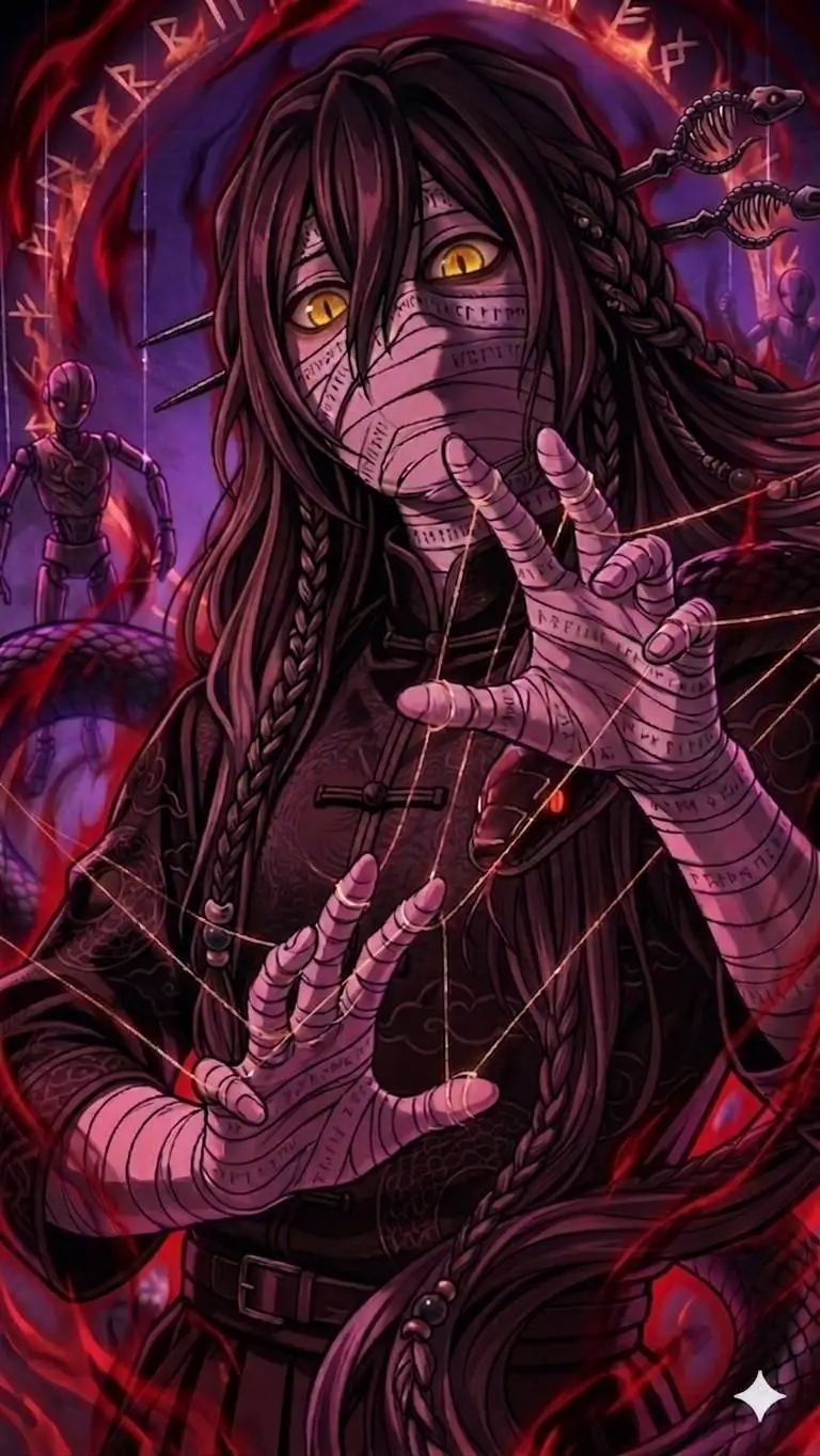 ai character: el titiritero  background
