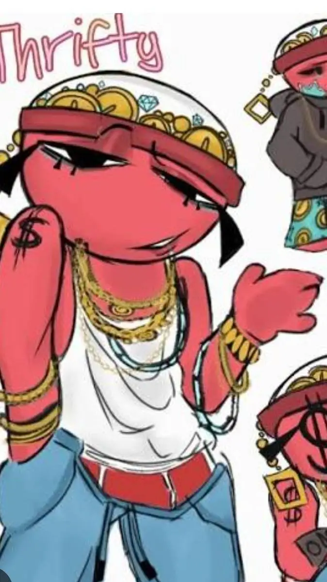 ai character: thrifty◇♧ background